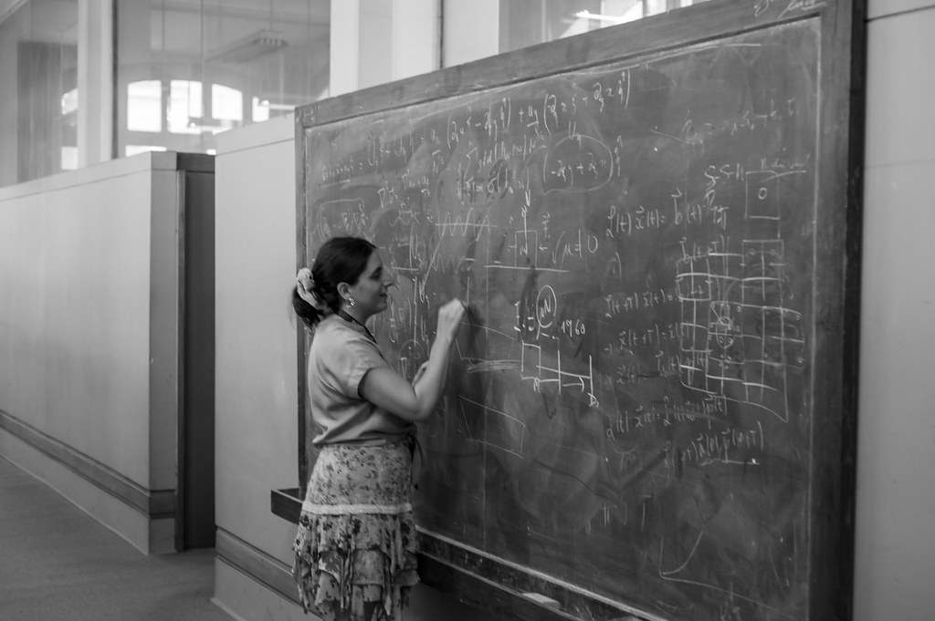 Dra. Carla Hermann en el laboratorio