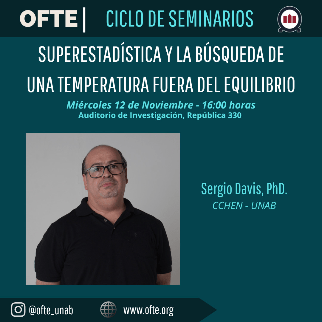 Superestadística y la búsqueda de una temperatura fuera del equilibrio